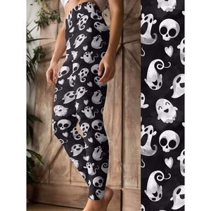 Halloween Not so Scary Ghosts Leggings